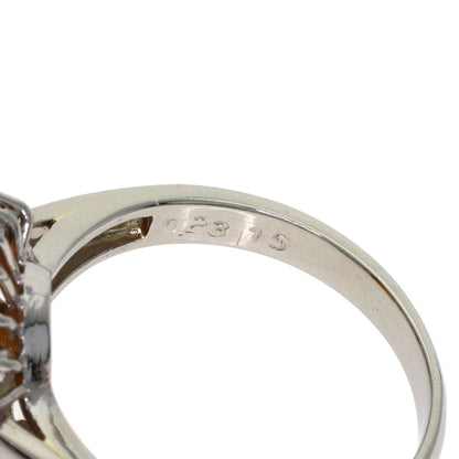 1.47ct Opal Diamond Ring Platinum PT900 6.2g　Ladies