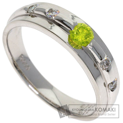0.153ct Diamond FIGY-VVS2-RD Ring Platinum PT900 5.1g　Ladies