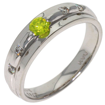 0.153ct Diamond FIGY-VVS2-RD Ring Platinum PT900 5.1g　Ladies