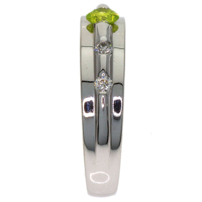 0.153ct Diamond FIGY-VVS2-RD Ring Platinum PT900 5.1g　Ladies