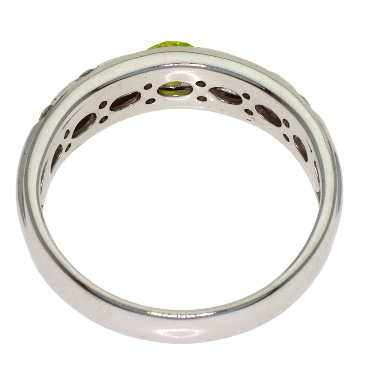 0.153ct Diamond FIGY-VVS2-RD Ring Platinum PT900 5.1g　Ladies