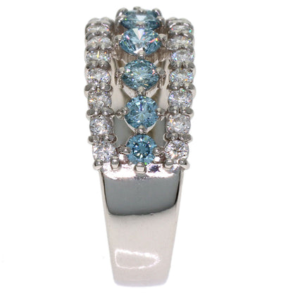 1ct Diamond Ring Platinum PT900 6.6g　Ladies