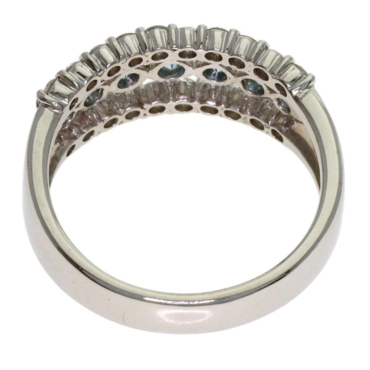 1ct Diamond Ring Platinum PT900 6.6g　Ladies
