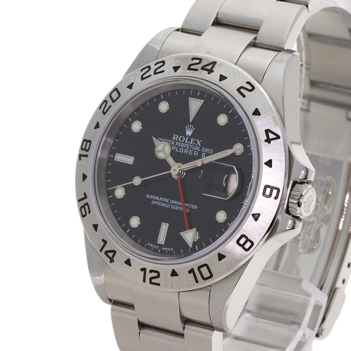 ROLEX Explorer 2 Watches 16570 Stainless Steel/Stainless Steel mens