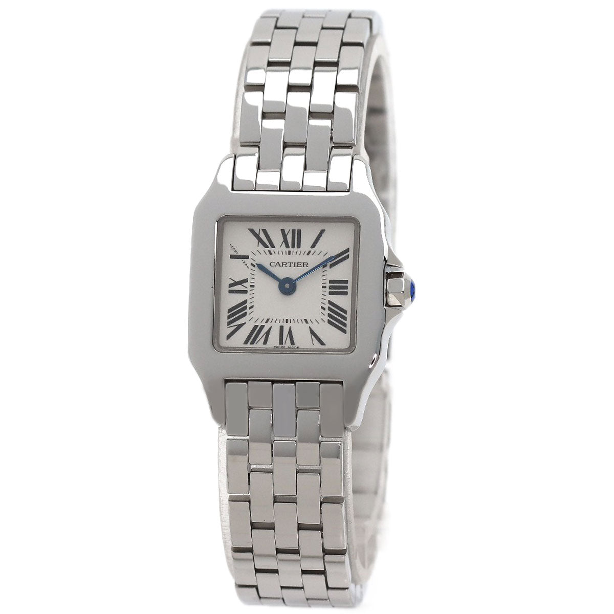CARTIER Santos De Moiselle SM Watches W25064Z5 Stainless Steel/Stainless Steel Ladies