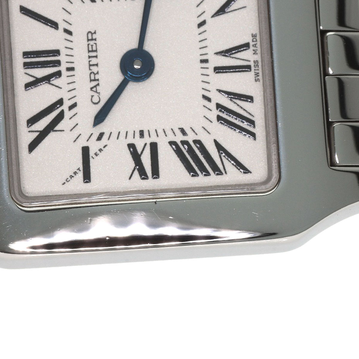 CARTIER Santos De Moiselle SM Watches W25064Z5 Stainless Steel/Stainless Steel Ladies