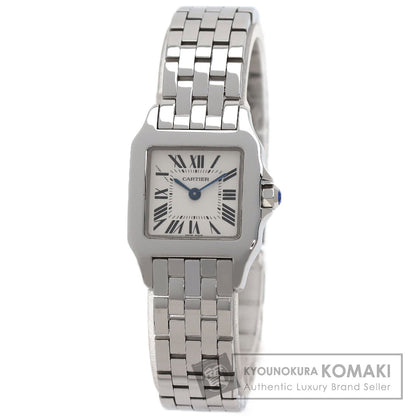 CARTIER Santos De Moiselle SM Watches W25064Z5 Stainless Steel/Stainless Steel Ladies