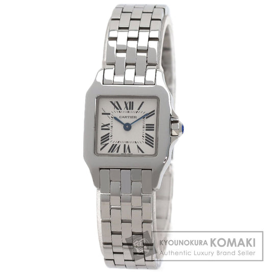 CARTIER Santos De Moiselle SM Watches W25064Z5 Stainless Steel/Stainless Steel Ladies