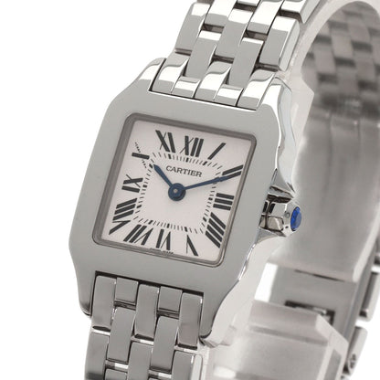 CARTIER Santos De Moiselle SM Watches W25064Z5 Stainless Steel/Stainless Steel Ladies