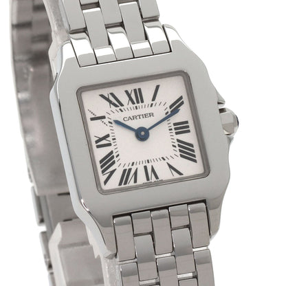 CARTIER Santos De Moiselle SM Watches W25064Z5 Stainless Steel/Stainless Steel Ladies