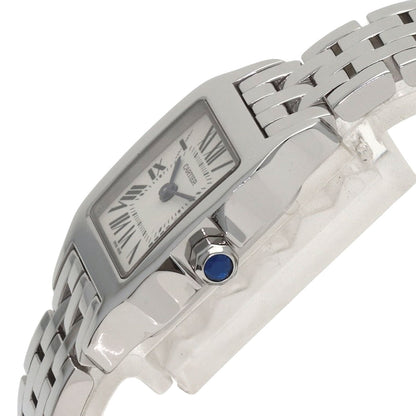 CARTIER Santos De Moiselle SM Watches W25064Z5 Stainless Steel/Stainless Steel Ladies