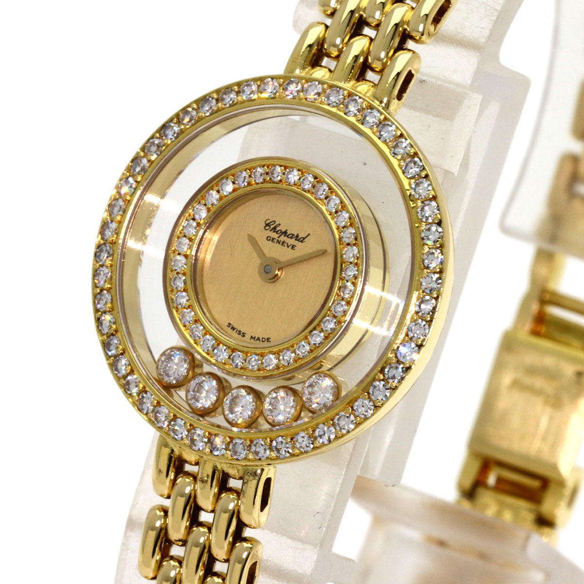Chopard Happy diamond Watches 20/4879 K18 Yellow Gold/18K Yellow Gold Ladies