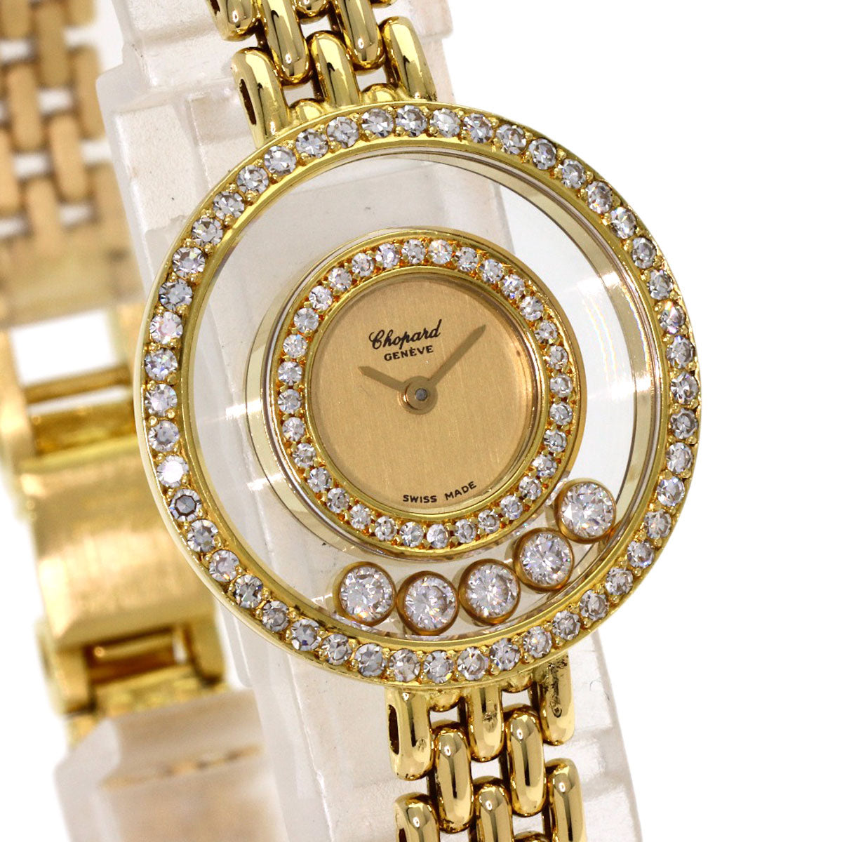 Chopard Happy diamond Watches 20/4879 K18 Yellow Gold/18K Yellow Gold Ladies