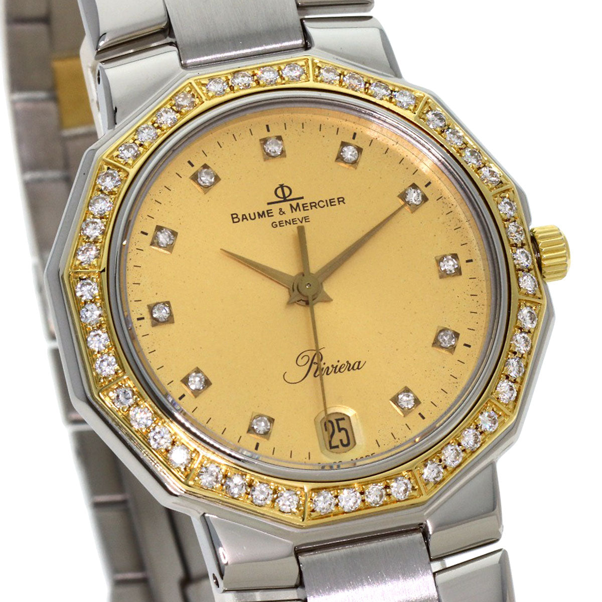 Baume & Mercier Riviera Watches 5130.050 Stainless Steel/Stainless Steel Ladies