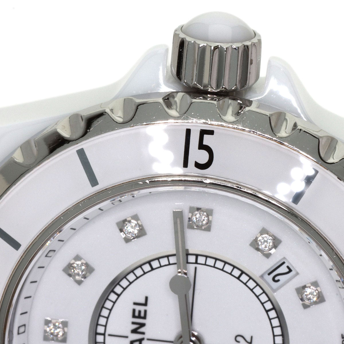 CHANEL J12 1.3" Watches H1628 Ceramic/Ceramic Ladies