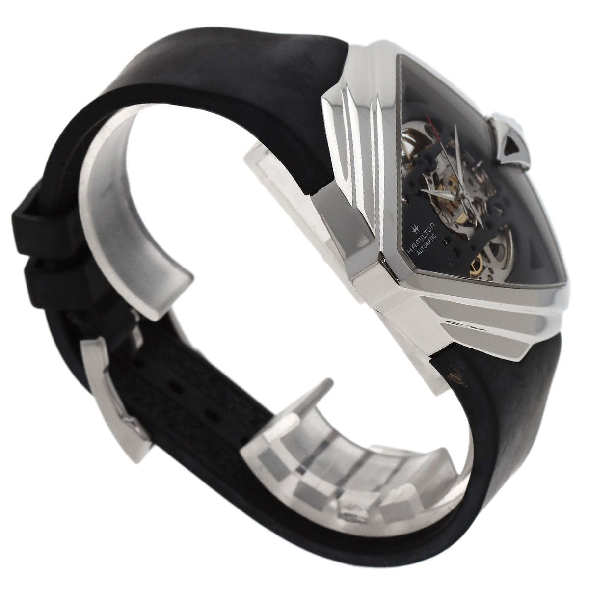 HAMILTON Ventura XXL Watches H24625330 Stainless Steel/Rubber mens