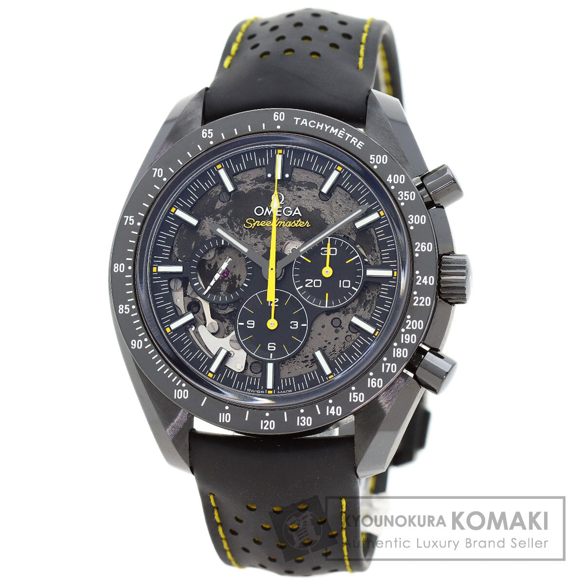 OMEGA Speedmaster Dark Side of the Moon Apollo 8 Watches 310.92.44.50.01.001 Ceramic/Rubber mens