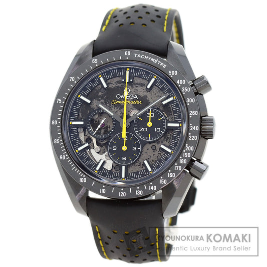 OMEGA Speedmaster Dark Side of the Moon Apollo 8 Watches 310.92.44.50.01.001 Ceramic/Rubber mens