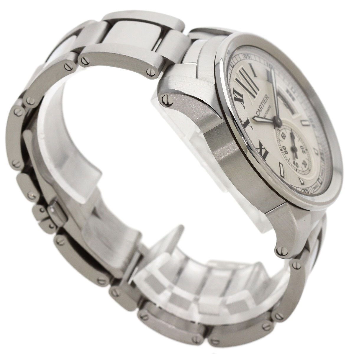 CARTIER Calibur de Cartier Watches W7100015 Stainless Steel/Stainless Steel mens