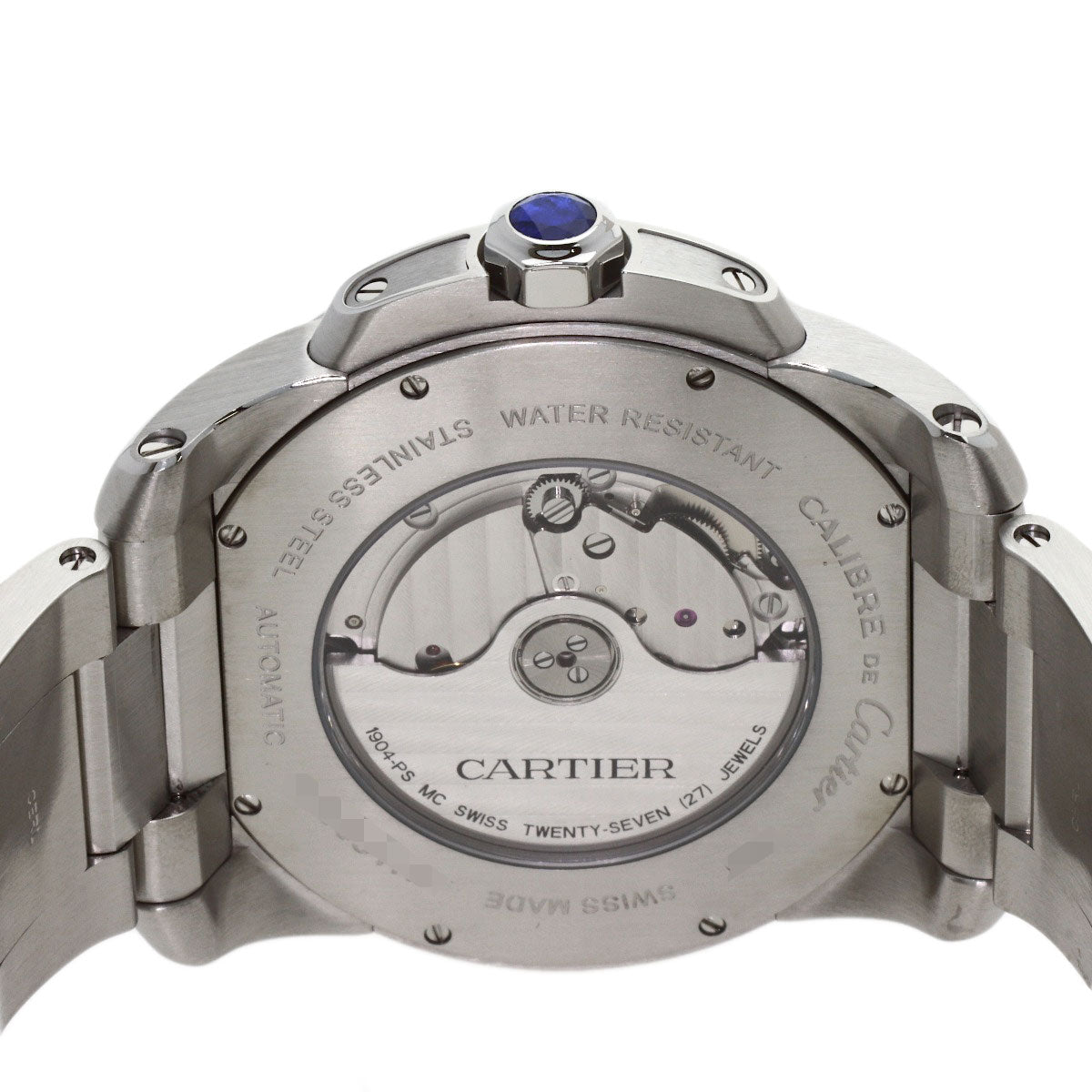 CARTIER Calibur de Cartier Watches W7100015 Stainless Steel/Stainless Steel mens