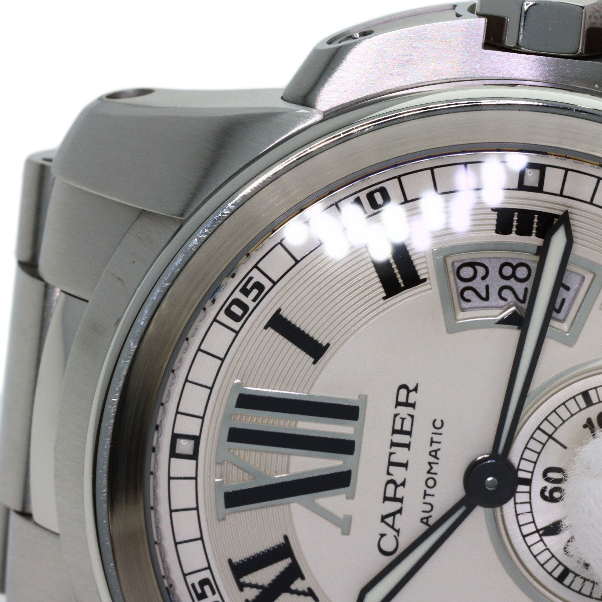 CARTIER Calibur de Cartier Watches W7100015 Stainless Steel/Stainless Steel mens