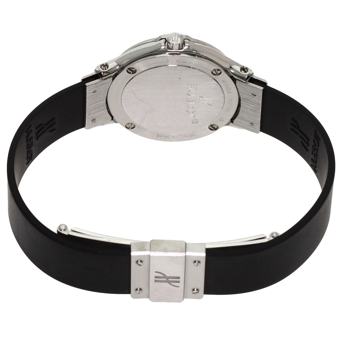 HUBLOT MDM Classic Mini Watches 1280.1 Stainless Steel/Rubber Ladies