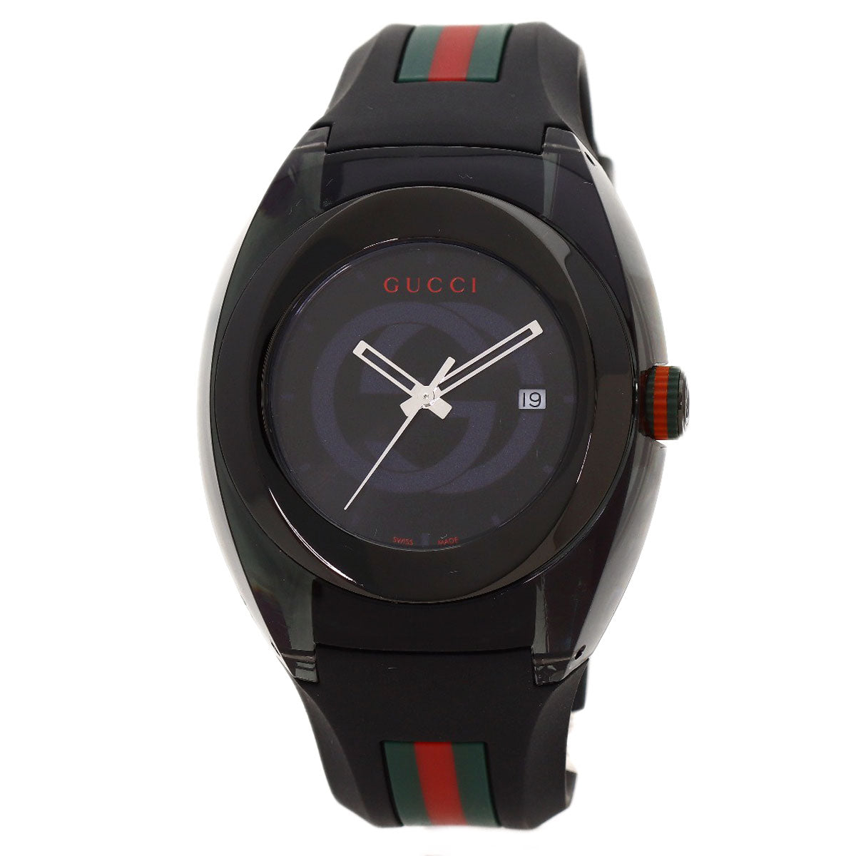 GUCCI Sync SYNC Watches YA137107A Stainless Steel/Rubber mens