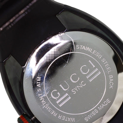 GUCCI Sync SYNC Watches YA137107A Stainless Steel/Rubber mens