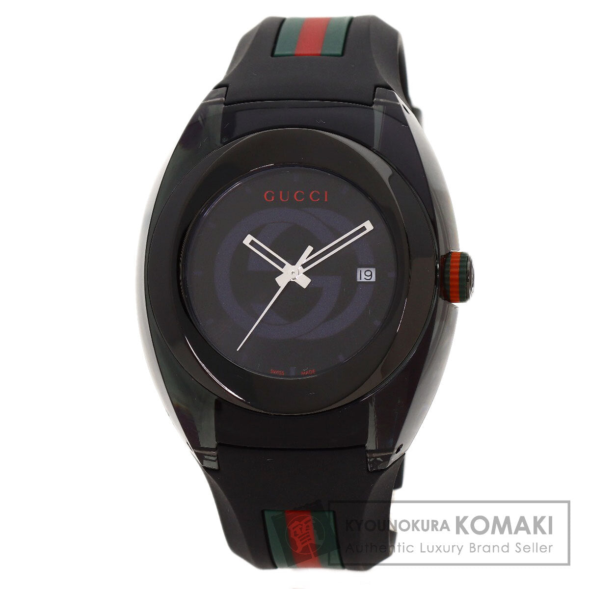GUCCI Sync SYNC Watches YA137107A Stainless Steel/Rubber mens