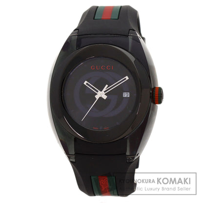 GUCCI Sync SYNC Watches YA137107A Stainless Steel/Rubber mens