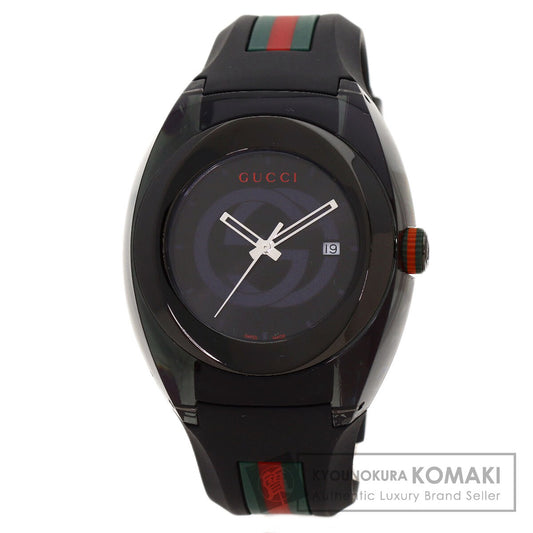 GUCCI Sync SYNC Watches YA137107A Stainless Steel/Rubber mens