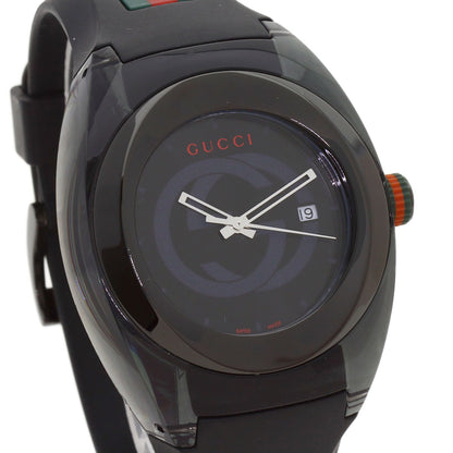 GUCCI Sync SYNC Watches YA137107A Stainless Steel/Rubber mens