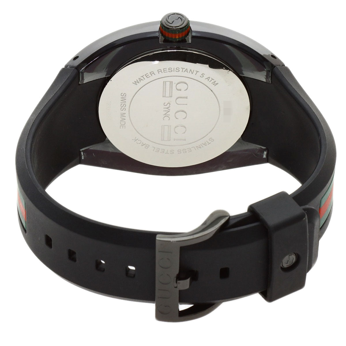 GUCCI Sync SYNC Watches YA137107A Stainless Steel/Rubber mens