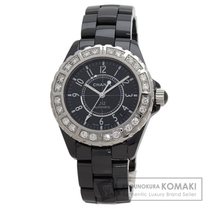 CHANEL J12 1.5" DiamondBezel Watches H1174 Ceramic/Ceramic mens