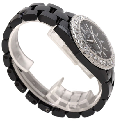 CHANEL J12 1.5" DiamondBezel Watches H1174 Ceramic/Ceramic mens