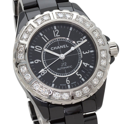 CHANEL J12 1.5" DiamondBezel Watches H1174 Ceramic/Ceramic mens