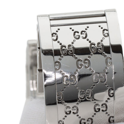 GUCCI Twirl bangle Watches YA112 Stainless Steel/Stainless Steel Ladies