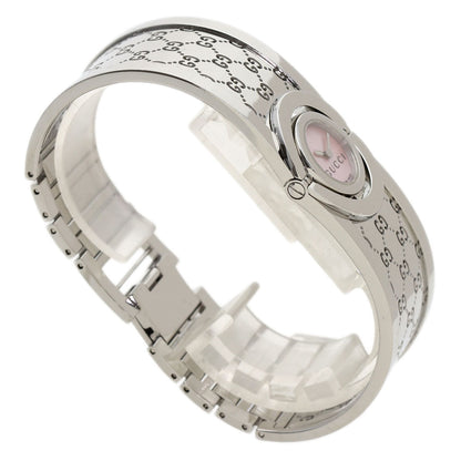 GUCCI Twirl bangle Watches YA112 Stainless Steel/Stainless Steel Ladies