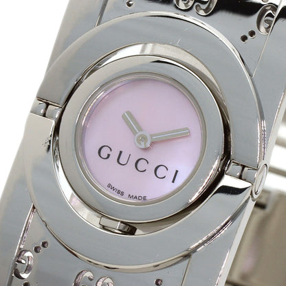 GUCCI Twirl bangle Watches YA112 Stainless Steel/Stainless Steel Ladies