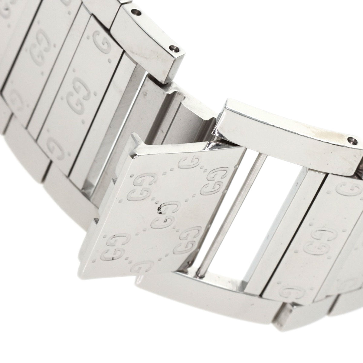 GUCCI Twirl bangle Watches YA112 Stainless Steel/Stainless Steel Ladies