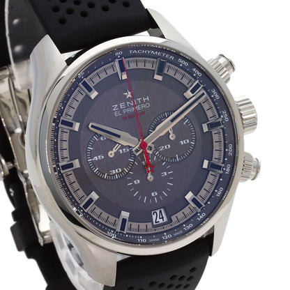 ZENITH El Primero Sport Chronograph Watches 03.2280.400/91.R576 Stainless Steel/Rubber mens