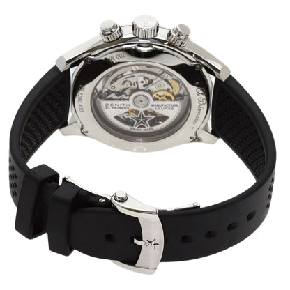 ZENITH El Primero Sport Chronograph Watches 03.2280.400/91.R576 Stainless Steel/Rubber mens