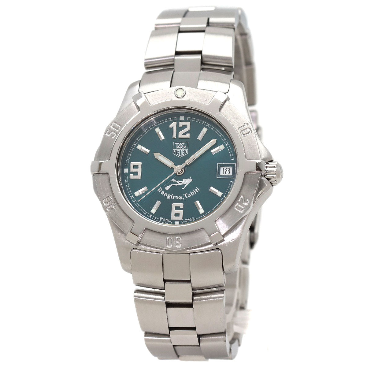 TAG HEUER Exclusive Rangiroa Tahiti Limited to 3000 Watches WN111A.BA0332 Stainless Steel/Stainless Steel mens