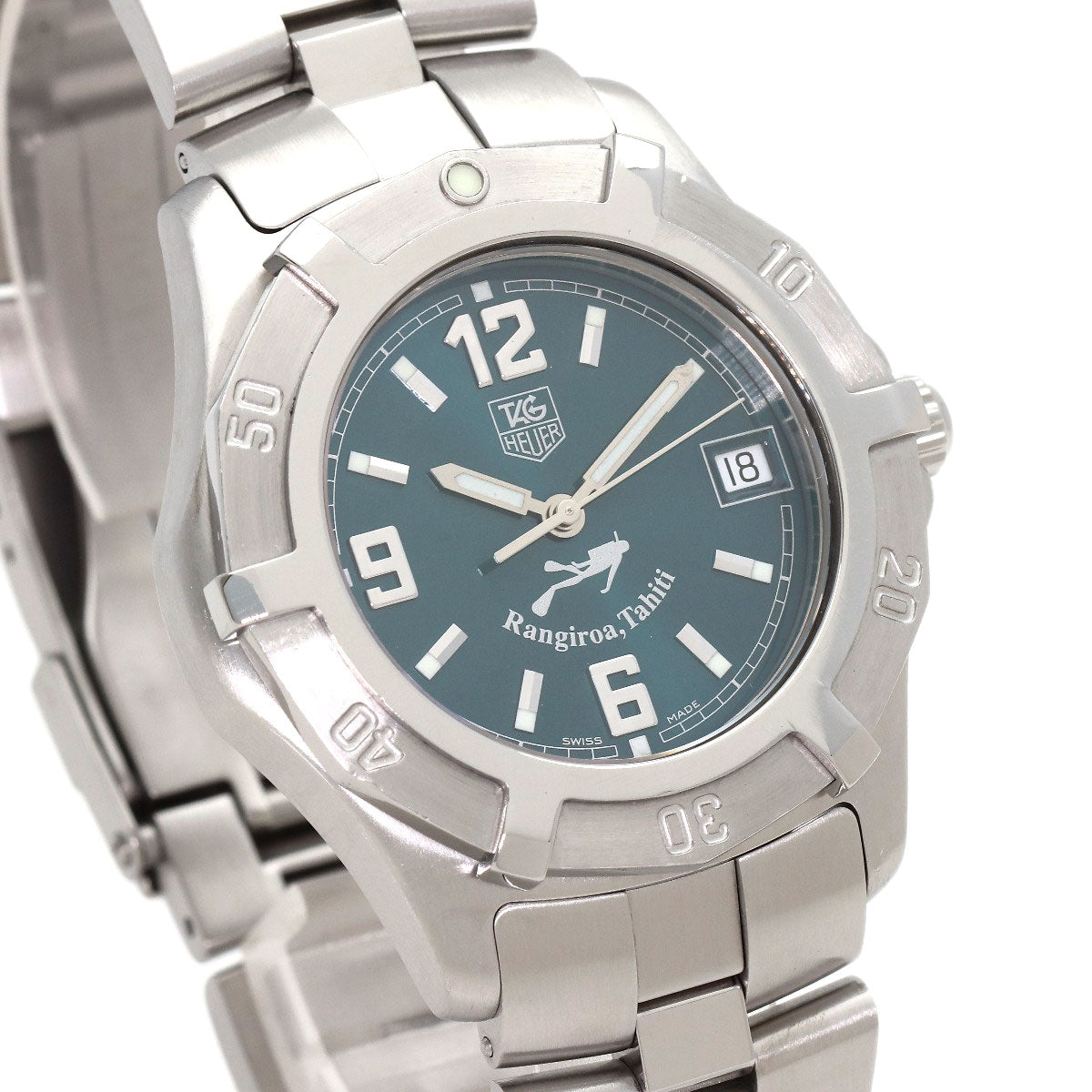 TAG HEUER Exclusive Rangiroa Tahiti Limited to 3000 Watches WN111A.BA0332 Stainless Steel/Stainless Steel mens