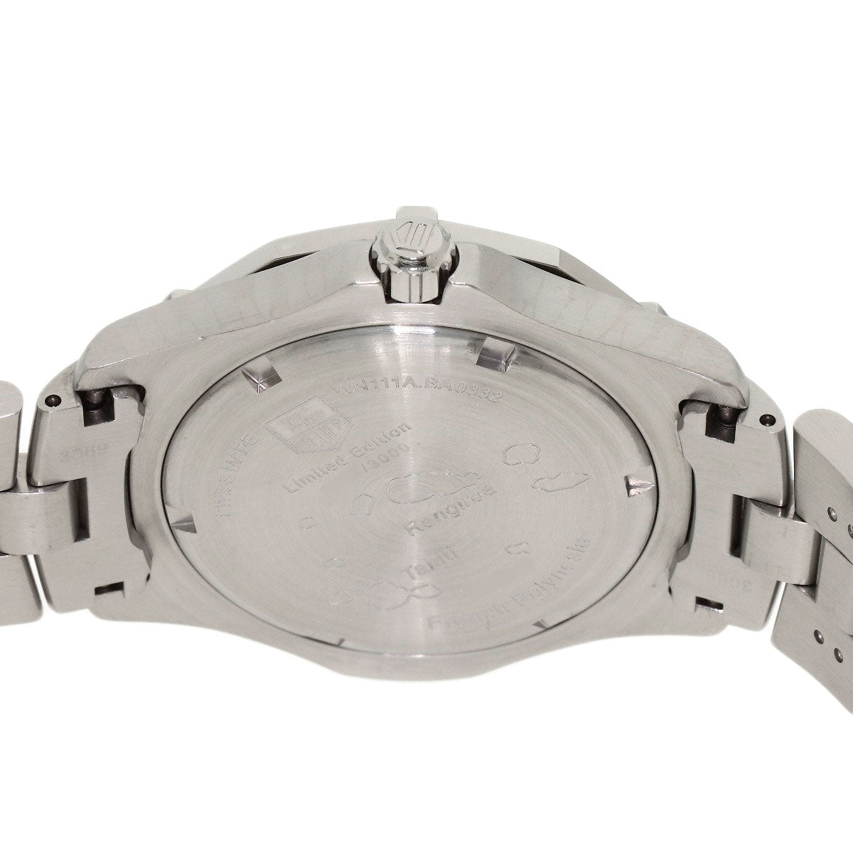 TAG HEUER Exclusive Rangiroa Tahiti Limited to 3000 Watches WN111A.BA0332 Stainless Steel/Stainless Steel mens