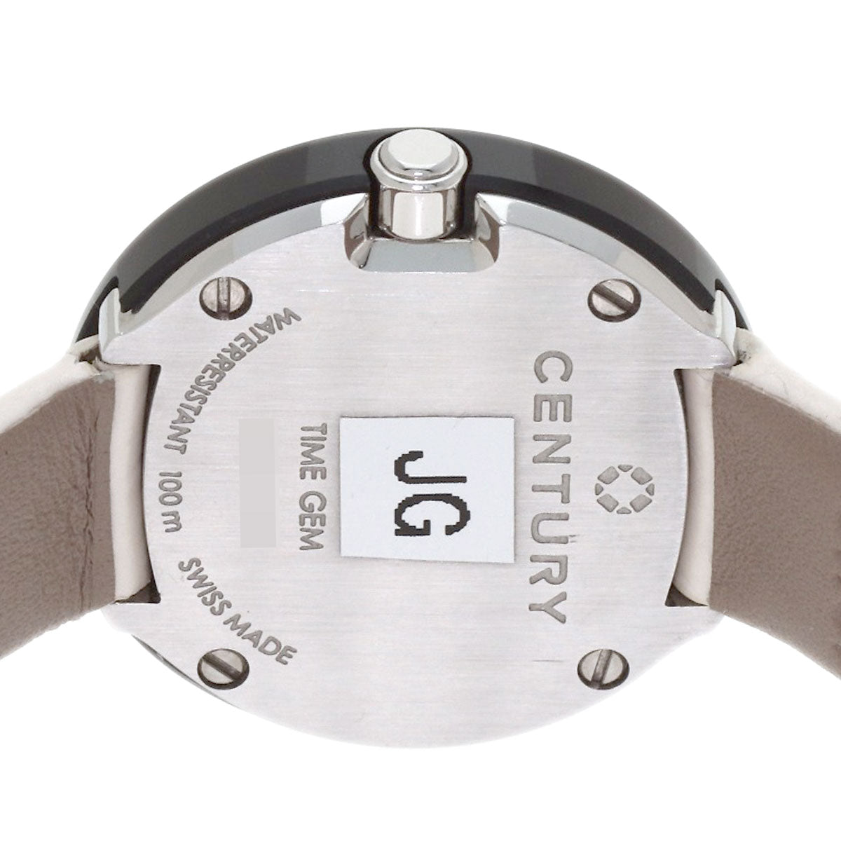 CENTURY Couture Watches Stainless Steel/Leather Ladies
