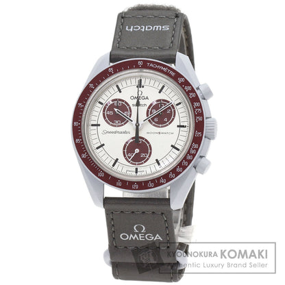 Swatch MISSION TO PLUTO Omega Collaboration Watches SO33M101 Ceramic/Nylon mens