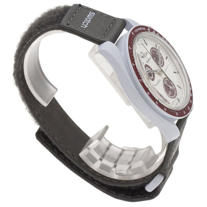 Swatch MISSION TO PLUTO Omega Collaboration Watches SO33M101 Ceramic/Nylon mens