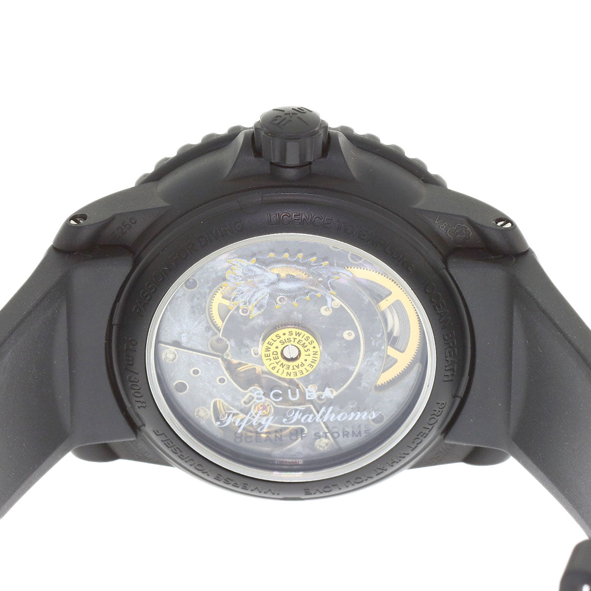 Swatch Blancpain collaboration Scuba Fifty Fathoms Watches SO35B400 Ceramic/Rubber mens