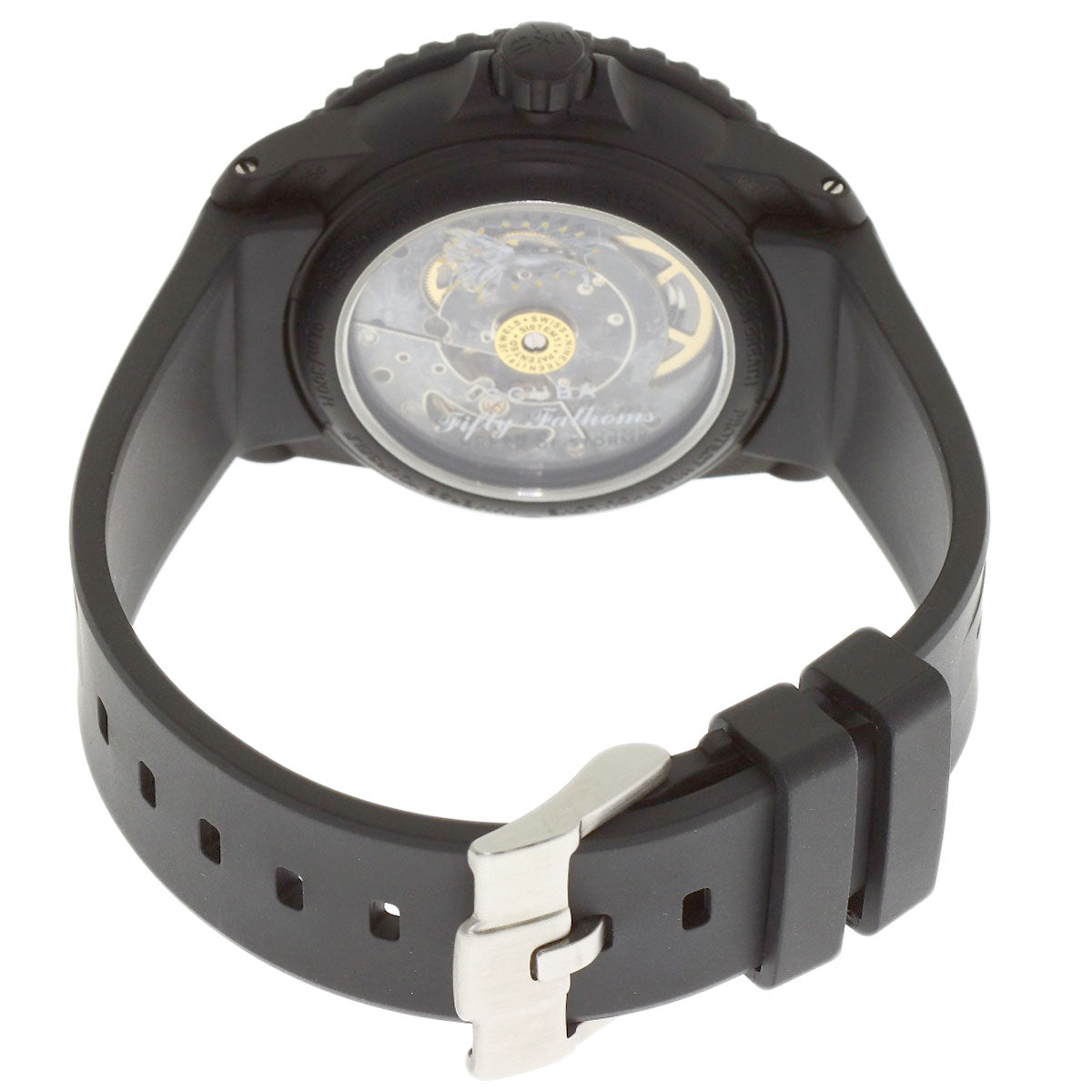 Swatch Blancpain collaboration Scuba Fifty Fathoms Watches SO35B400 Ceramic/Rubber mens